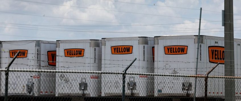 Trucking Giant Yellow Shuts Down Operations
